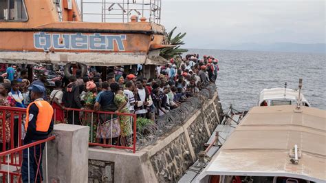 Kongo Wohl hunderte Tote bei Bootsunglück auf dem Kivu See