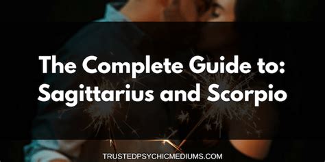 Scorpio Womanandsagittarius Man Love And Marriage Compatibility 2019