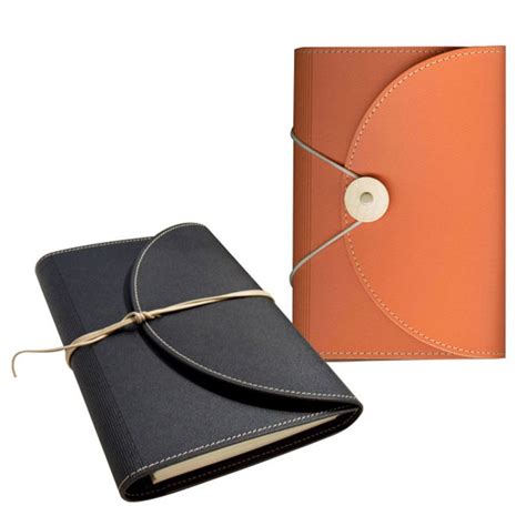 This Recycled Leather Travel Journal