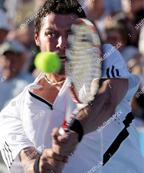 Marat Safin Russia Returns His Opponent Editorial Stock Photo Stock