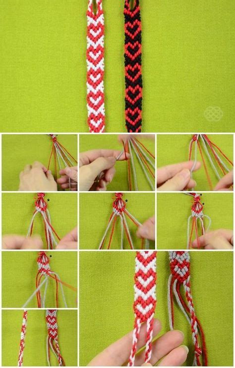 How To Make Heart Friendship Bracelet UsefulDIY