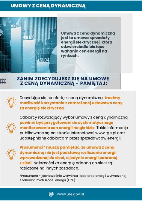 Komunikat Ure Dotycz Cy Um W Sprzeda Y Energii Z Cen Dynamiczn