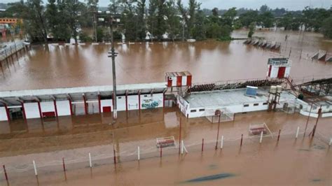 Las impactantes imágenes satelitales de las inundaciones que afectan a