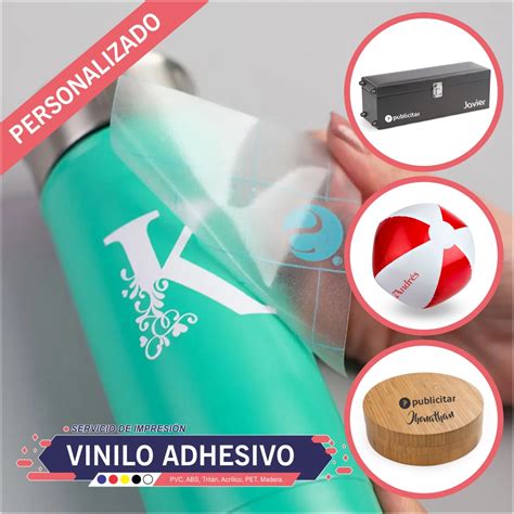 Servicio De Vinilo Adhesivo Grande Personalizado Articulos