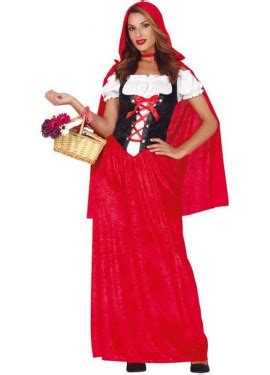 Costume Da Cappuccetto Rosso Per Donna