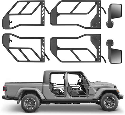 U Box Wrangler Jl 2 Door Tube Half Doors Offroad Tubular Trail Doors For 2018 2024