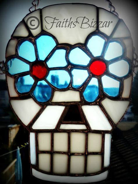 99 Stained Glass Skulls Ideas Stained Glass Glass Stained Glass