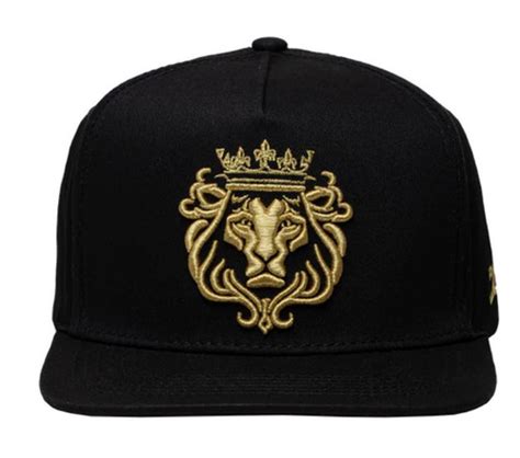 4a1 Gorra Leon Dorado Negro Negro Super Baratijas