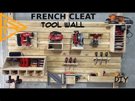 How To Make An Easy French Cleat Tool Wall Artofit