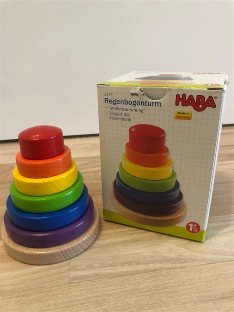 Haba Regenbogenturm in 72764 Reutlingen für 7 50 zum Verkauf Shpock DE