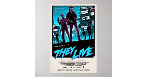 They Live Poster | Zazzle