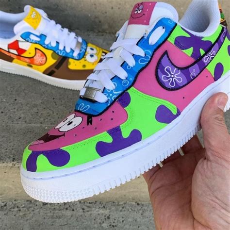 Nike Shoes Spongebob Nikes Custom Poshmark