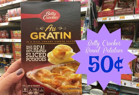 Betty Crocker Potatoes Only 050 At Kroger Reg 150 Kroger Krazy