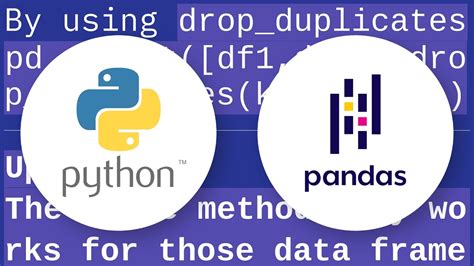 Python Pandas Find Difference Between Two Data Frames Youtube