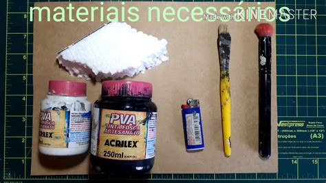 DIY COMO FAZER PEDRAS PARA SEUS DIORAMAS ACTION FIGURE YouTube