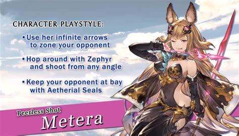 Granblue Fantasy Versus Mit Der Video Vorstellung Von Metera • Amesde