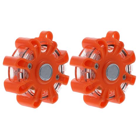 2 Pcs Warning Light Road Flares for Car LED Safety Flare Emergency ...