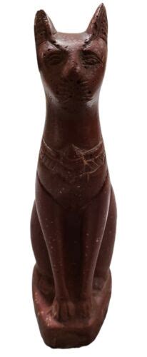 Bastet Cat Scarab Rare Antique Egyptian Stone Of Ancient Bes Goddess