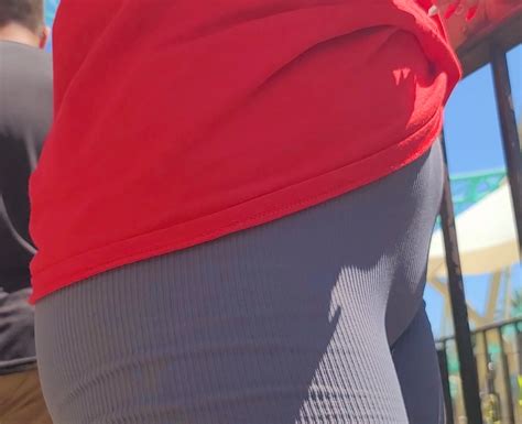 OC Mature Latina Showing Off THICK Mound Short Shorts Volleyball