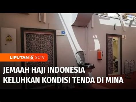 Jemaah Haji Indonesia Keluhkan Kondisi Tenda Di Mina Ruangan Pendingin