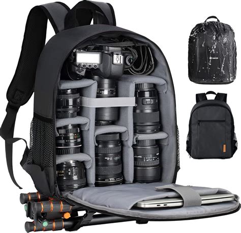 Tarion Camera Bag Professional Camera Backpack Camera Case With Laptop