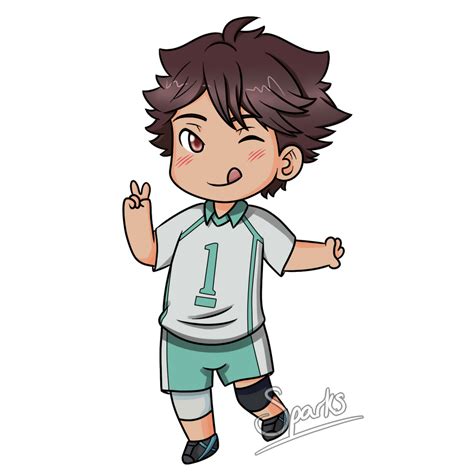 Oikawa Tooru Chibi By Sparksreactor On Deviantart