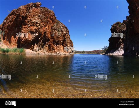 Glen Helen Gorge Western Macdonnell Ranges Nt Australia Stock Photo Alamy