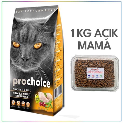 Prochoice K S Rla T R Lm Tavuklu Pirin Li Yeti Kin Kedi Mamas Kg