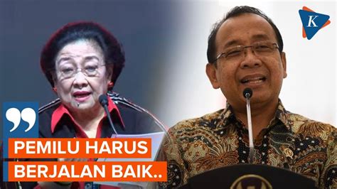 Ini Titipan Pesan Megawati Untuk Mensesneg Pratikno Youtube