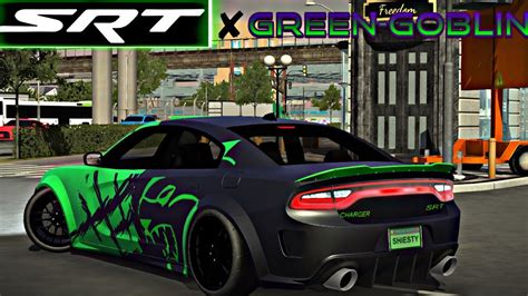 Dodge Charger Hellcat Green Goblin Design Tutorial In Car Parking