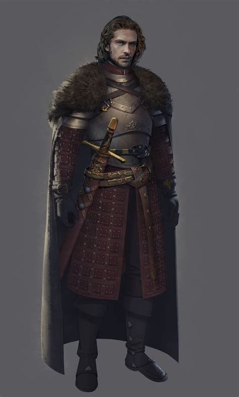 Noble Male Warrior Fantasy Character Art Rpg Character Character