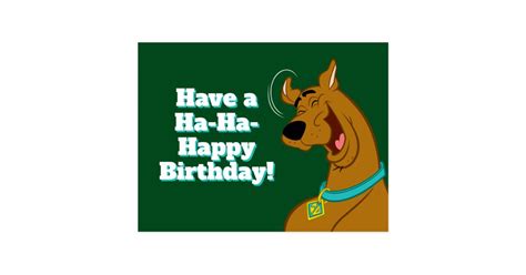 Scooby-Doo Laughing Postcard | Zazzle.com