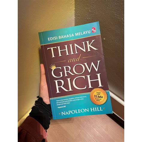 THINK AND GROW RICH EDISI BAHASA MELAYU Shopee Malaysia