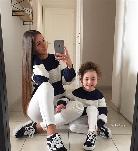 A Mini Damour Mom Daughter Outfits Mother Daughter Fashion Mommy