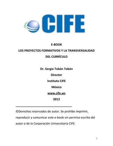 E Book Proyectos Formativos 5 0 By CIFE Centro Universitario Issuu