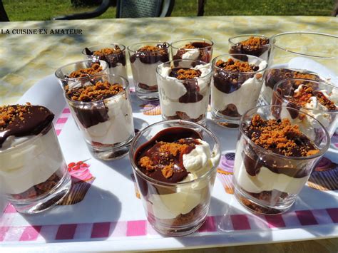 La Cuisine En Amateur De Maryline Verrine Chocolat Mascarpone Et Sp Culoos