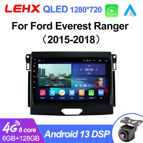 Lehx L Pro Wireless Carplay Android Auto Car Radio Multimedia For Ford