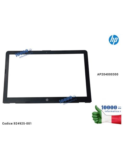 Cornice Display Bezel Lcd Hp Pavilion Bs Bw G