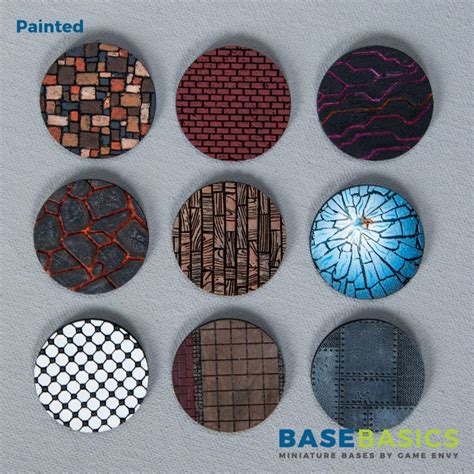 Base Basics Laser Cut Miniature Bases Game Envy Creations