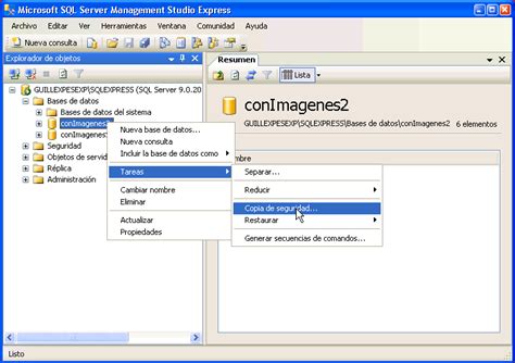 Crear Una Copia De Seguridad En Sql Server Step By Step