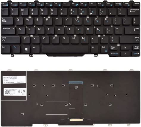 Dell Latitude 5480 5488 7480 7490 Keyboard Us No Backlit Keyboard Replacement No Pointer Lazada Ph