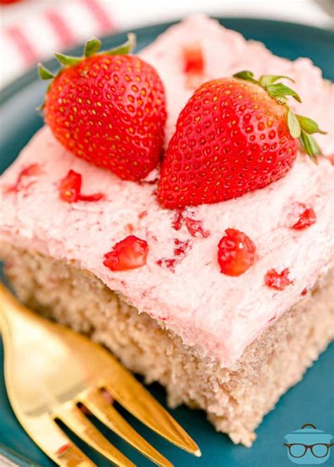 Fresh Strawberry Cake The Country Cook