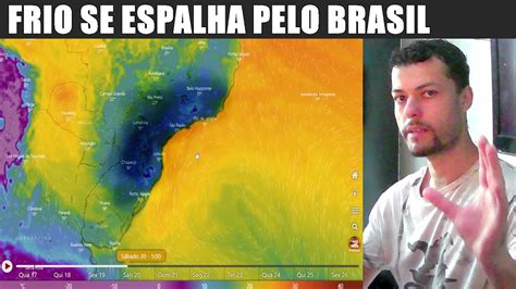 Onda De Frio Atinge O Brasil Youtube