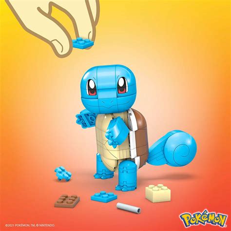 Mattel games Mega Construx Pokémon Construye Y Muestra Squirtle Figura