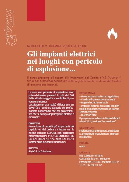 Gli Impianti Elettrici Nei Luoghi Con Pericolo Di Esplosione