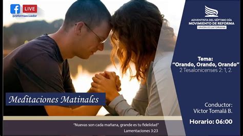 Meditaciones Matinales Youtube