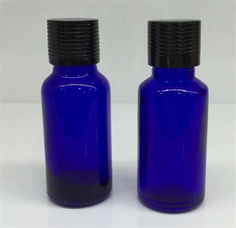 Ml Blue Essential Oil Glass Bottle