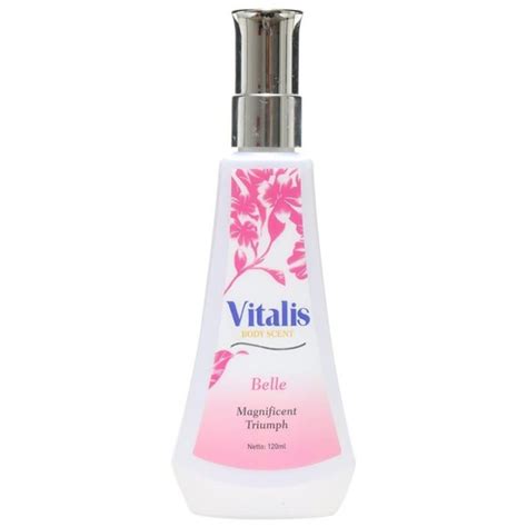 Jual Vitalis Body Scent Parfum Belle Ml Shopee Indonesia