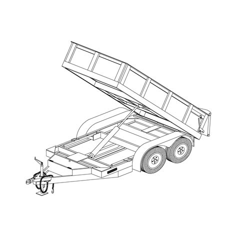 Get The Plans You Need For Your New 7k Dump Trailer With These Blueprints From Our Online