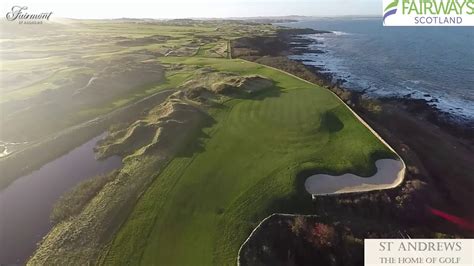 St Andrews Golf Courses Flyovers Youtube